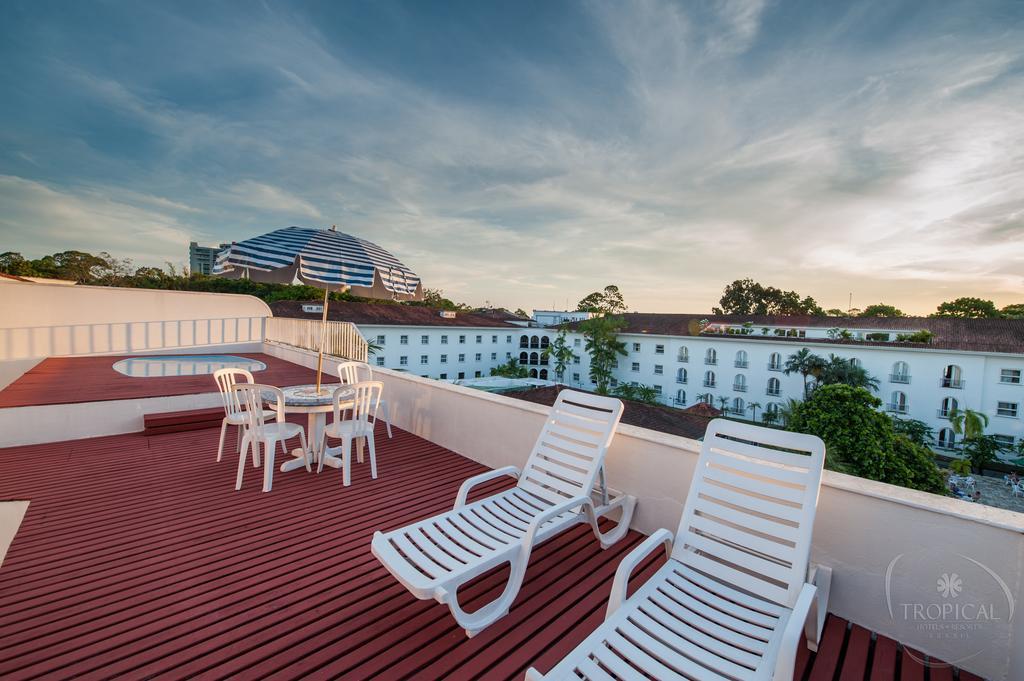 Hotel Tropical Manaus Esterno foto Rooftop terrace